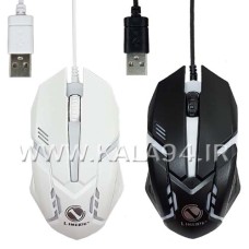 ماوس سیمی CL-Game Mouse گیمی / 7 رنگ LED / طراحی زیبا و خوش دست / Optical Mouse / 1200DPI / درگاه USB